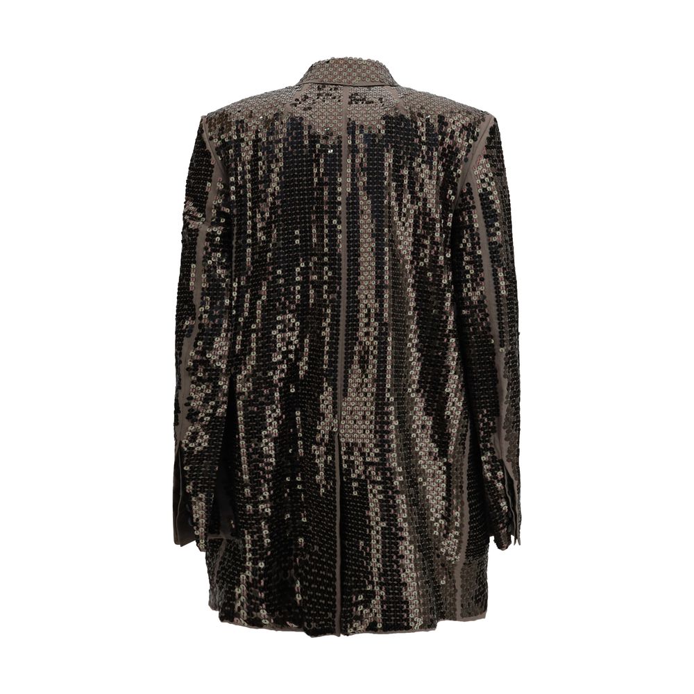 Multicolor Cotton Jackets And Coat - TIZZIL