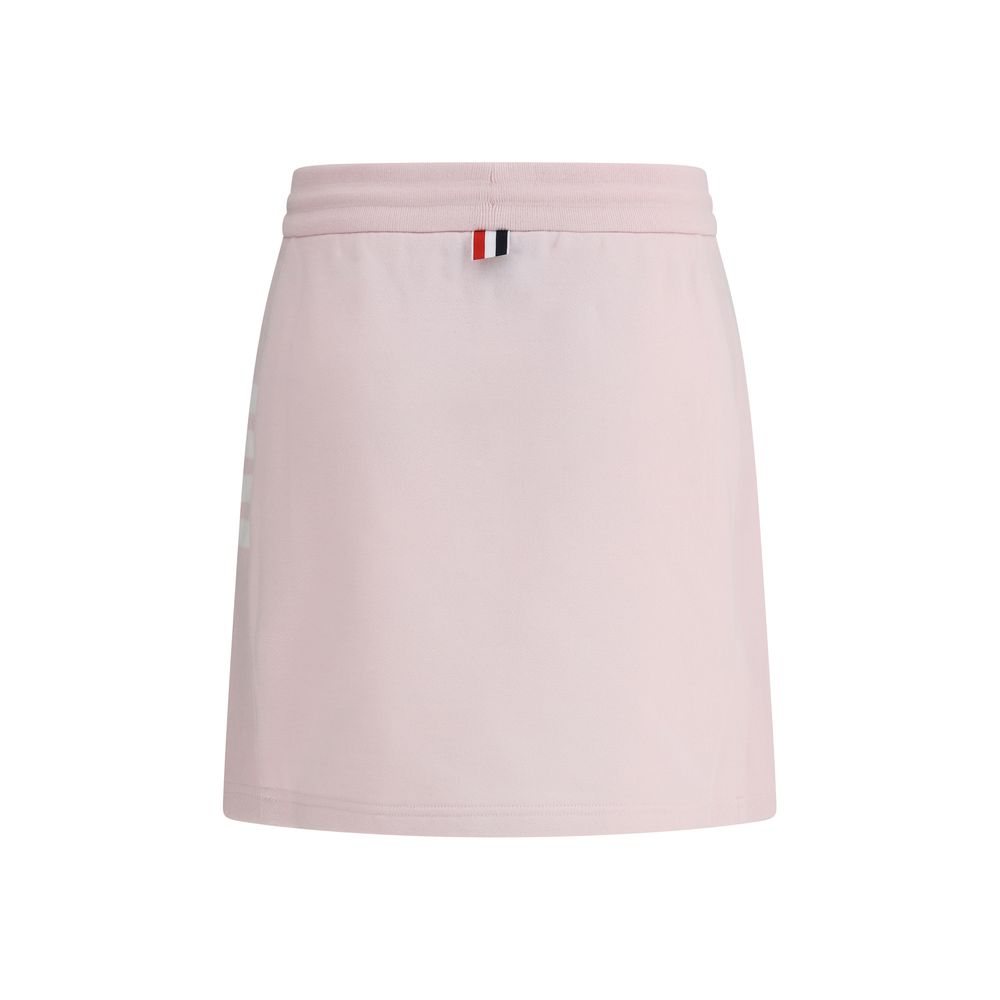 Multicolor Cotton Mini Skirt - TIZZIL