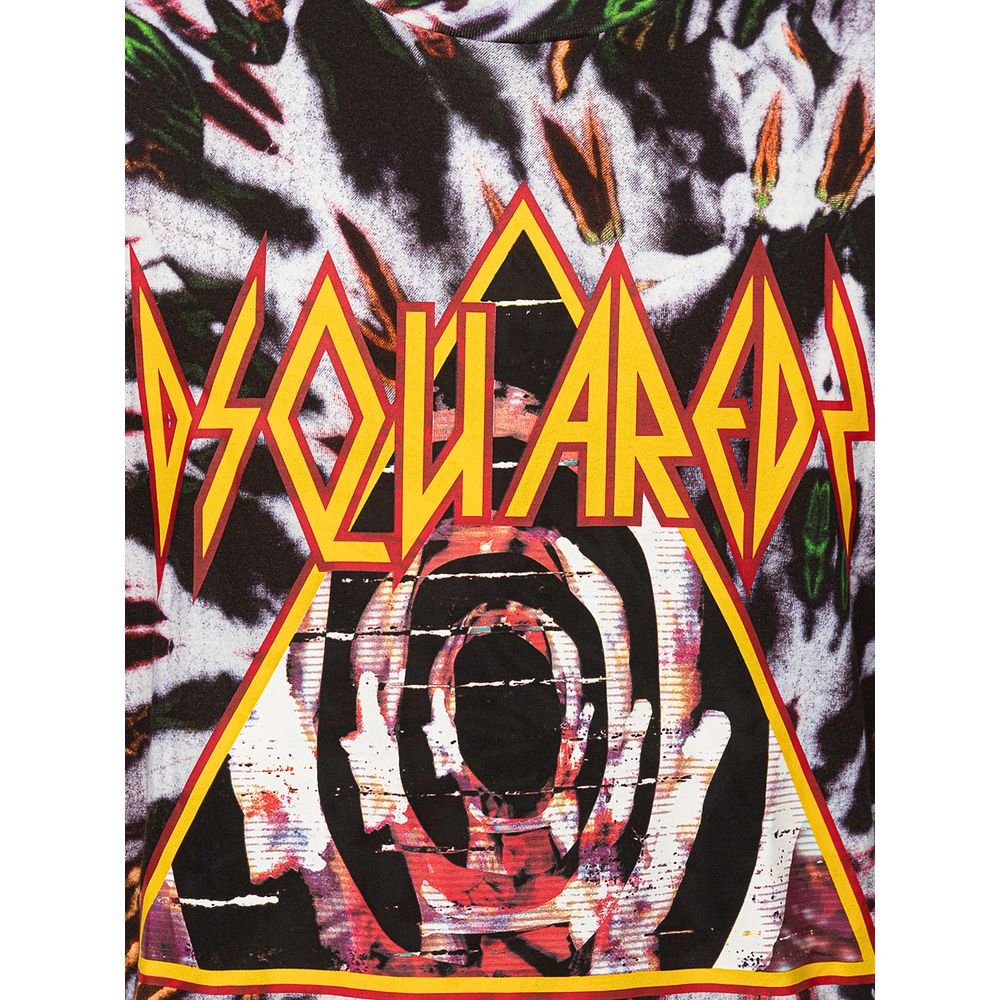 Multicolor Cotton T-Shirt - TIZZIL