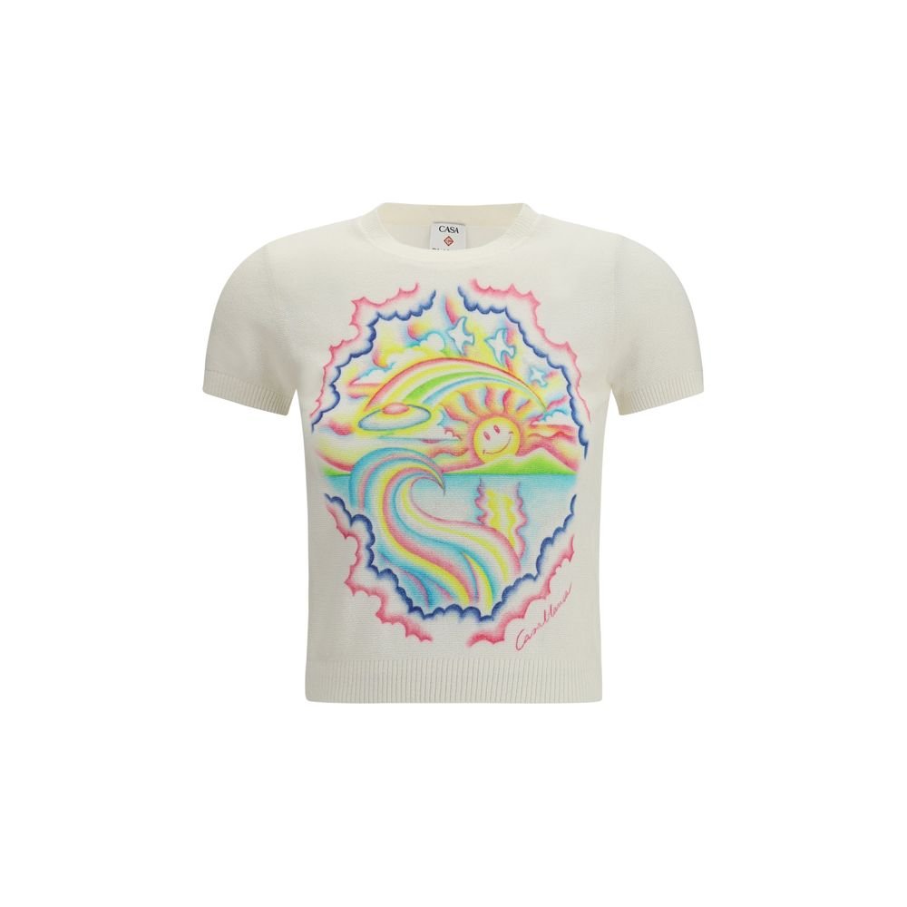 Multicolor Cotton T-Shirt - TIZZIL