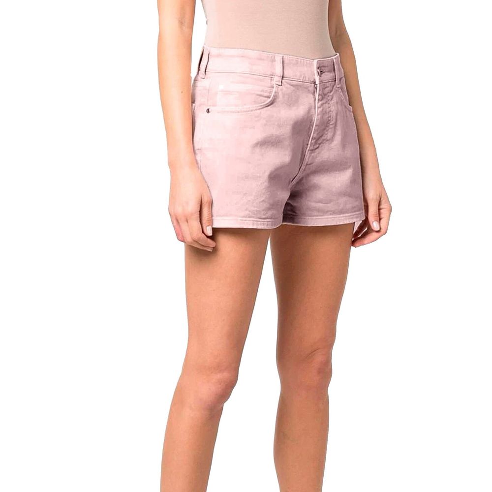 Multicolor Denim Shorts - TIZZIL