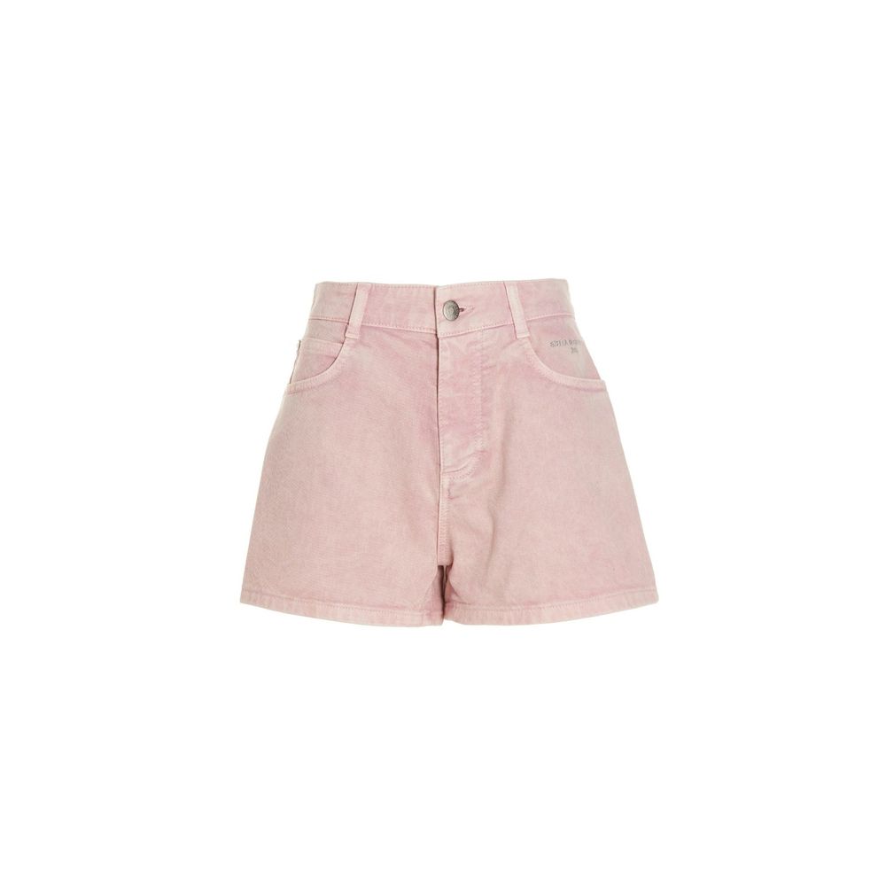 Multicolor Denim Shorts - TIZZIL