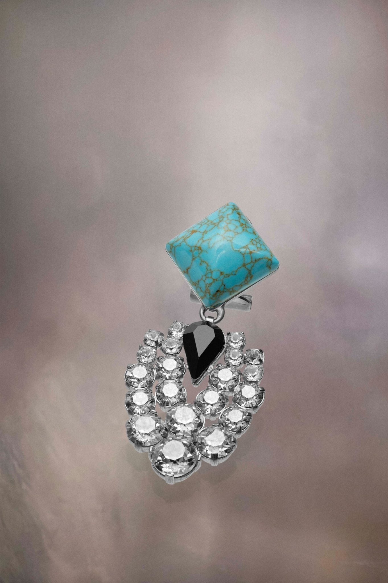 Multicolor Fibres Earrings - TIZZIL