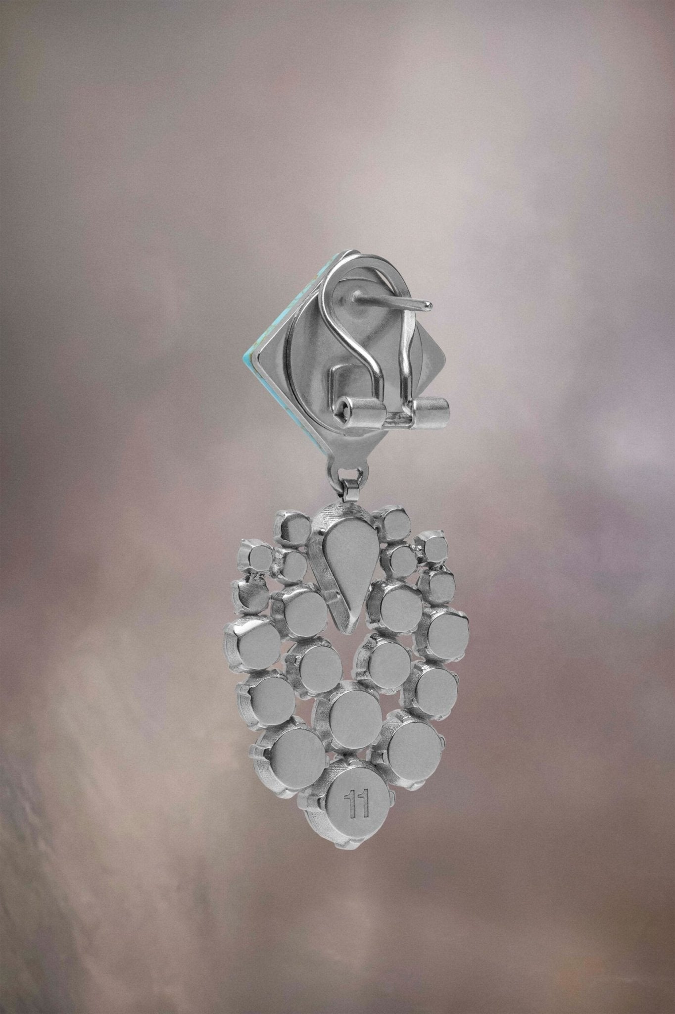 Multicolor Fibres Earrings - TIZZIL