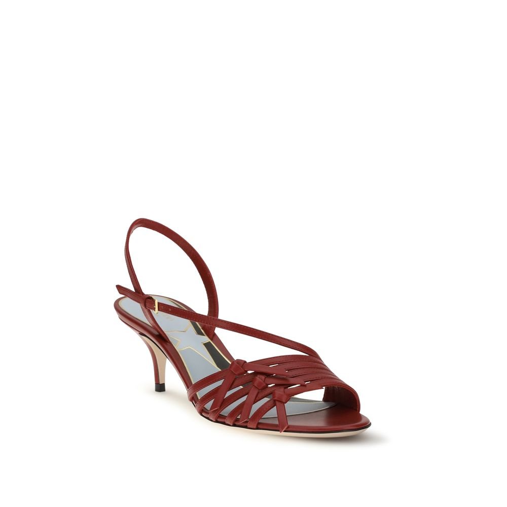 Multicolor Goatskin Strap - On Sandals - TIZZIL
