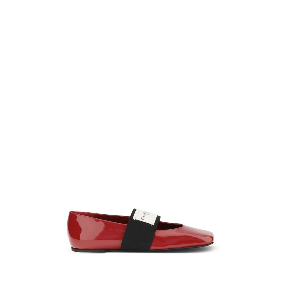 Multicolor Leather Ballet Flats - TIZZIL