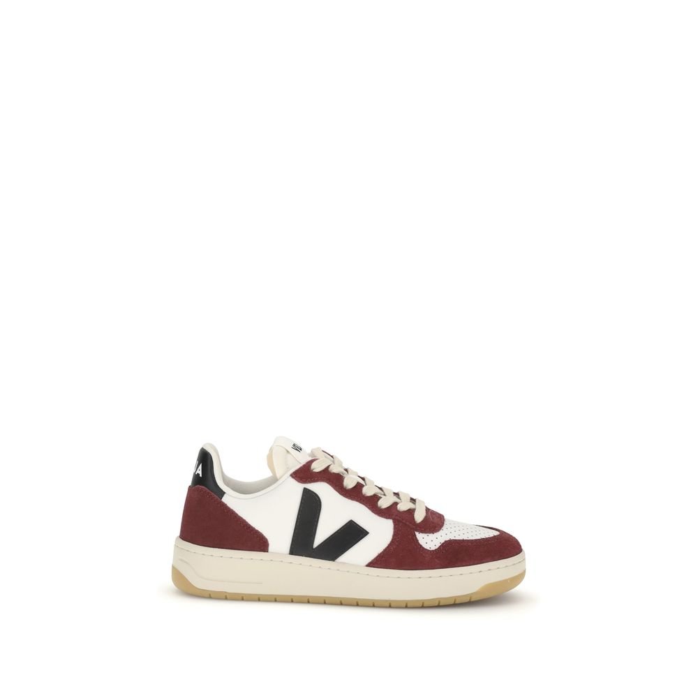 Multicolor Leather Low Top Sneakers - TIZZIL