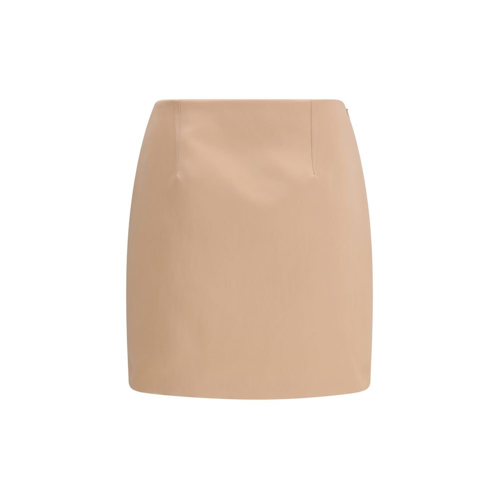 Multicolor Polyester Mini Skirt - TIZZIL