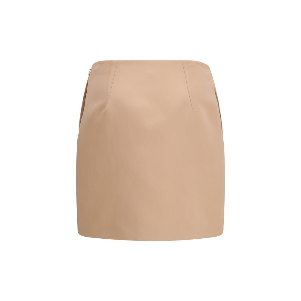 Multicolor Polyester Mini Skirt - TIZZIL