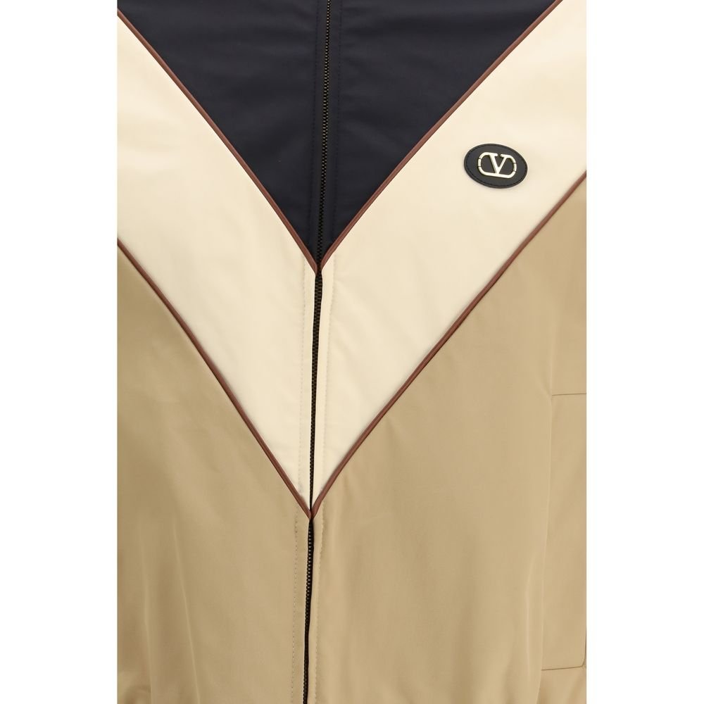 Multicolor Polyester Shell Jacket - TIZZIL