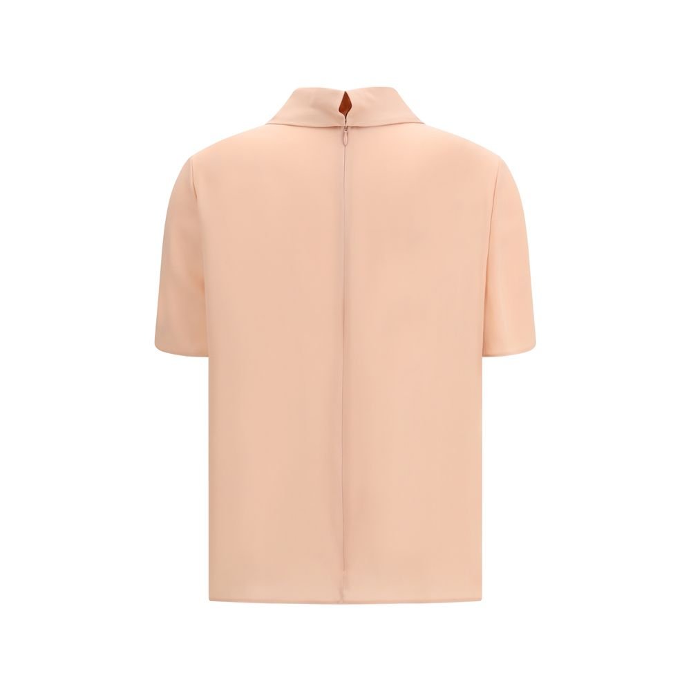 Multicolor Silk Blouse - TIZZIL