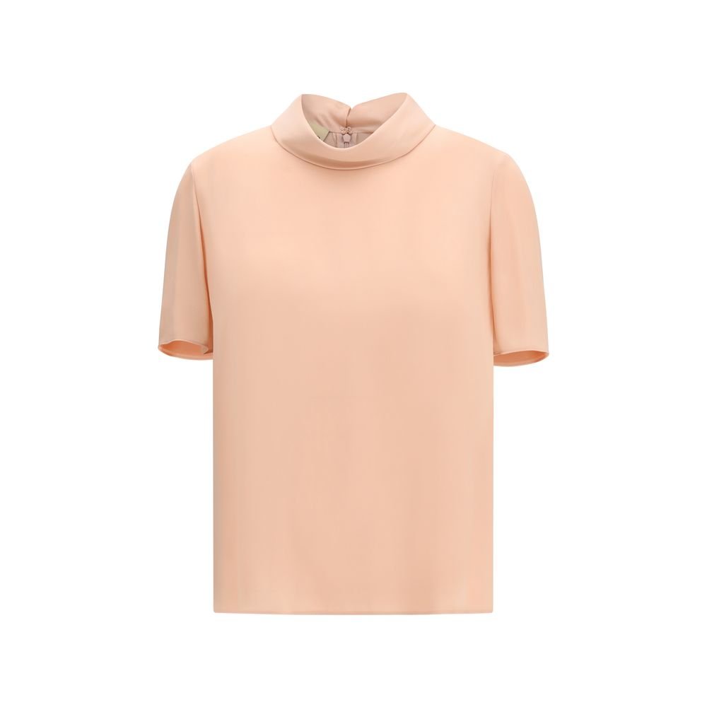 Multicolor Silk Blouse - TIZZIL