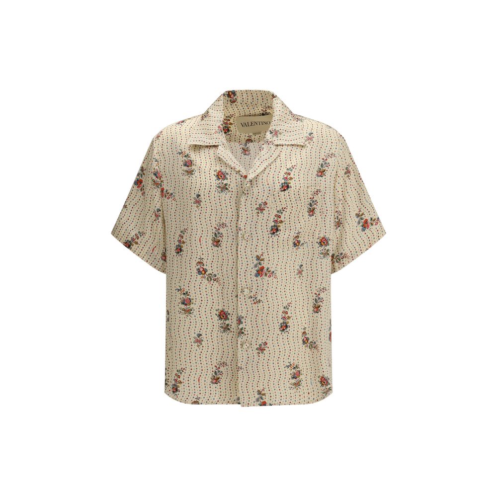 Multicolor Silk Pattern Shirt - TIZZIL
