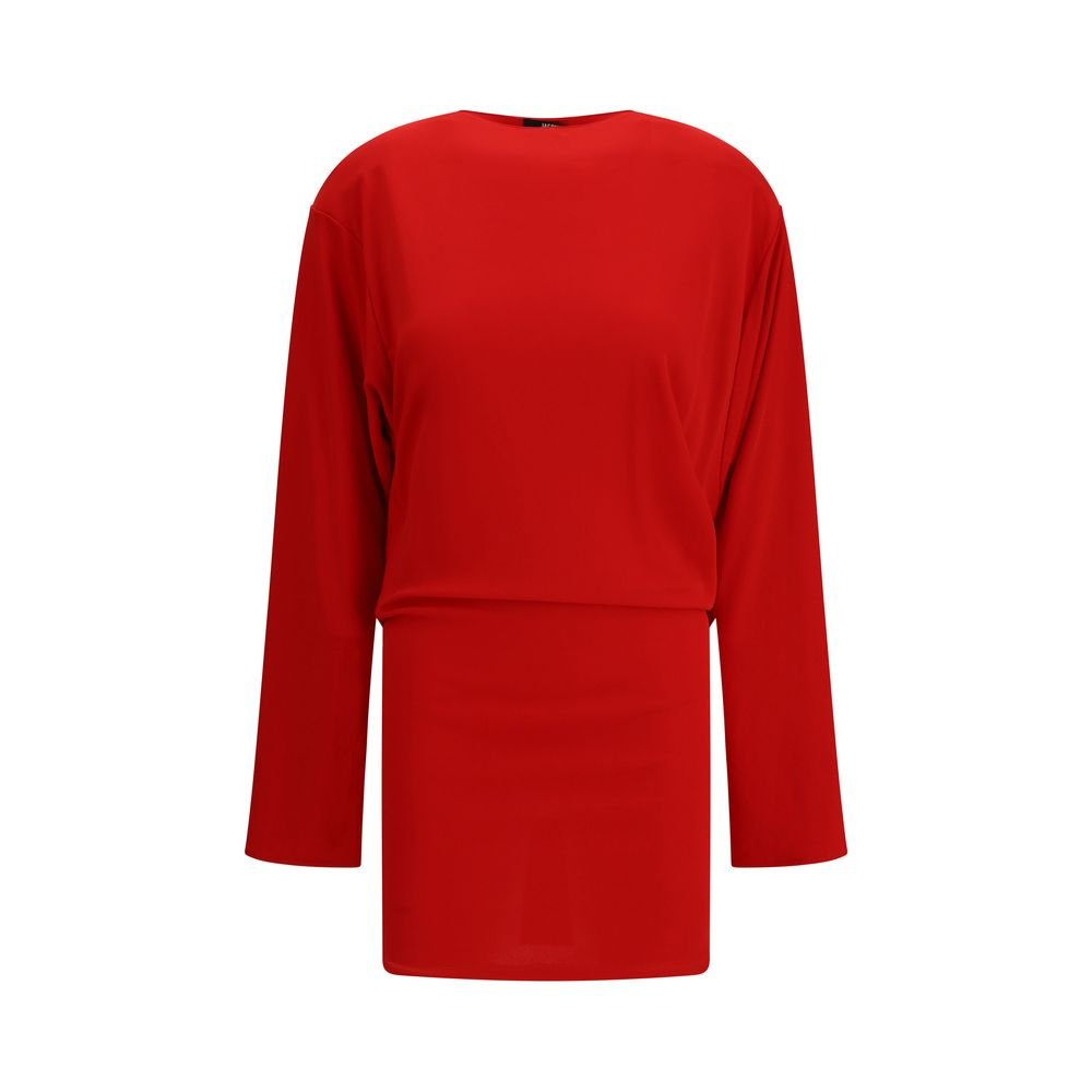 Multicolor Viscose Cocktail Dress - TIZZIL