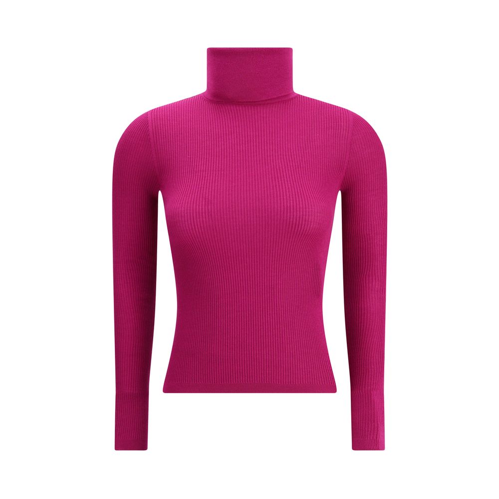 Multicolor Wool Turtleneck - TIZZIL