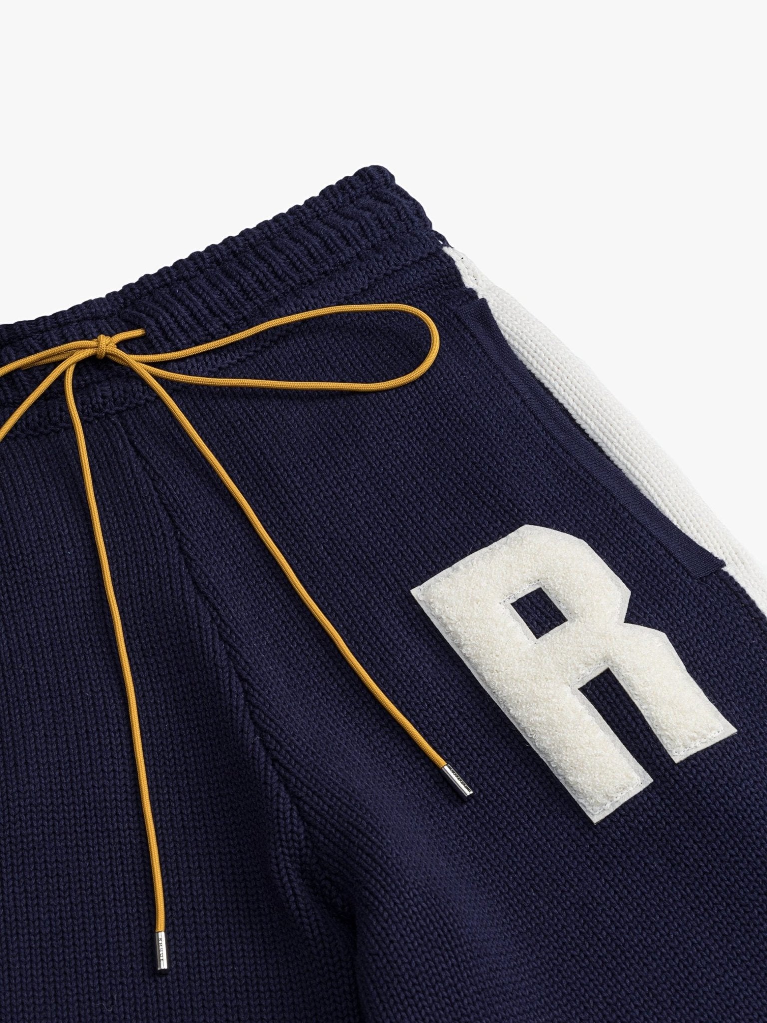 Navy Blue Fibres Casual Pants - TIZZIL