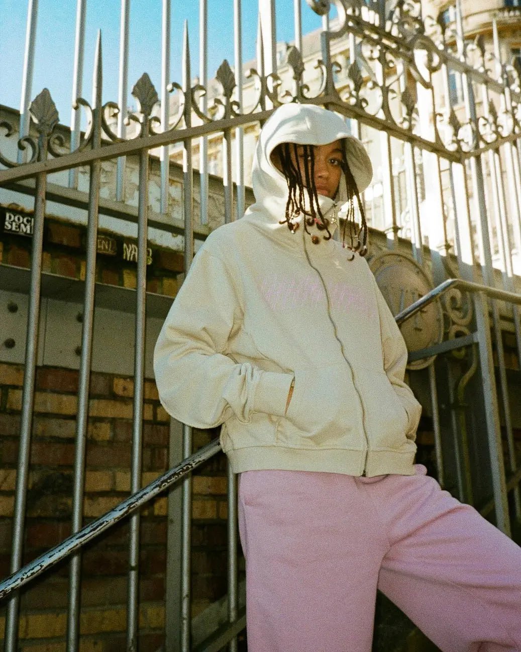 NINJA HOOD ZIP UP HOODIE - TIZZIL