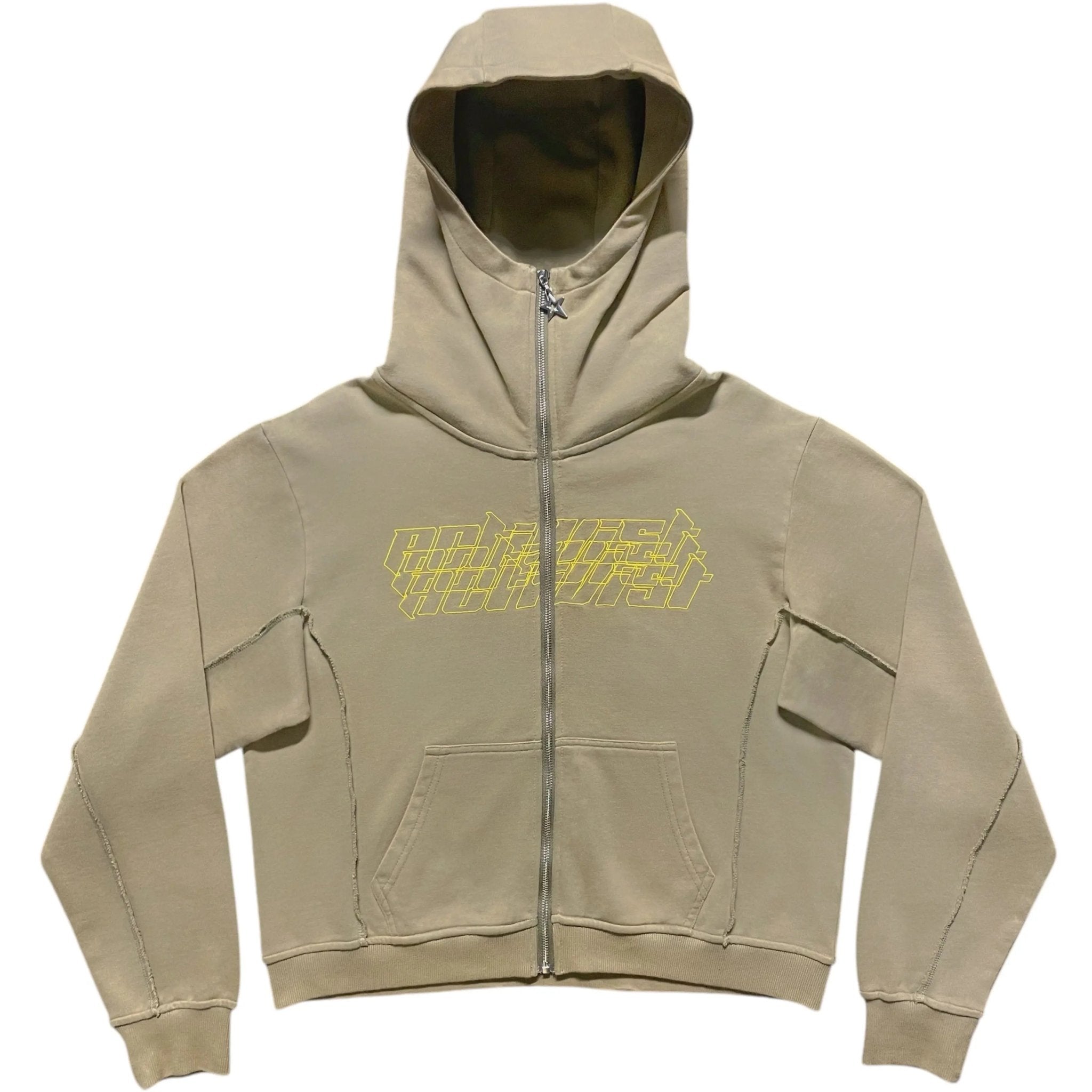 NINJA HOOD ZIP UP HOODIE - TIZZIL