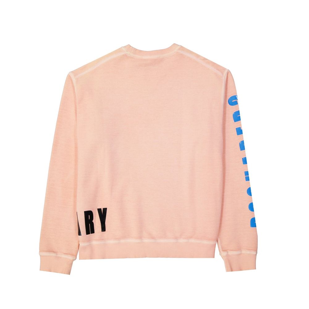 Orange Cotton Sweatshirt - TIZZIL