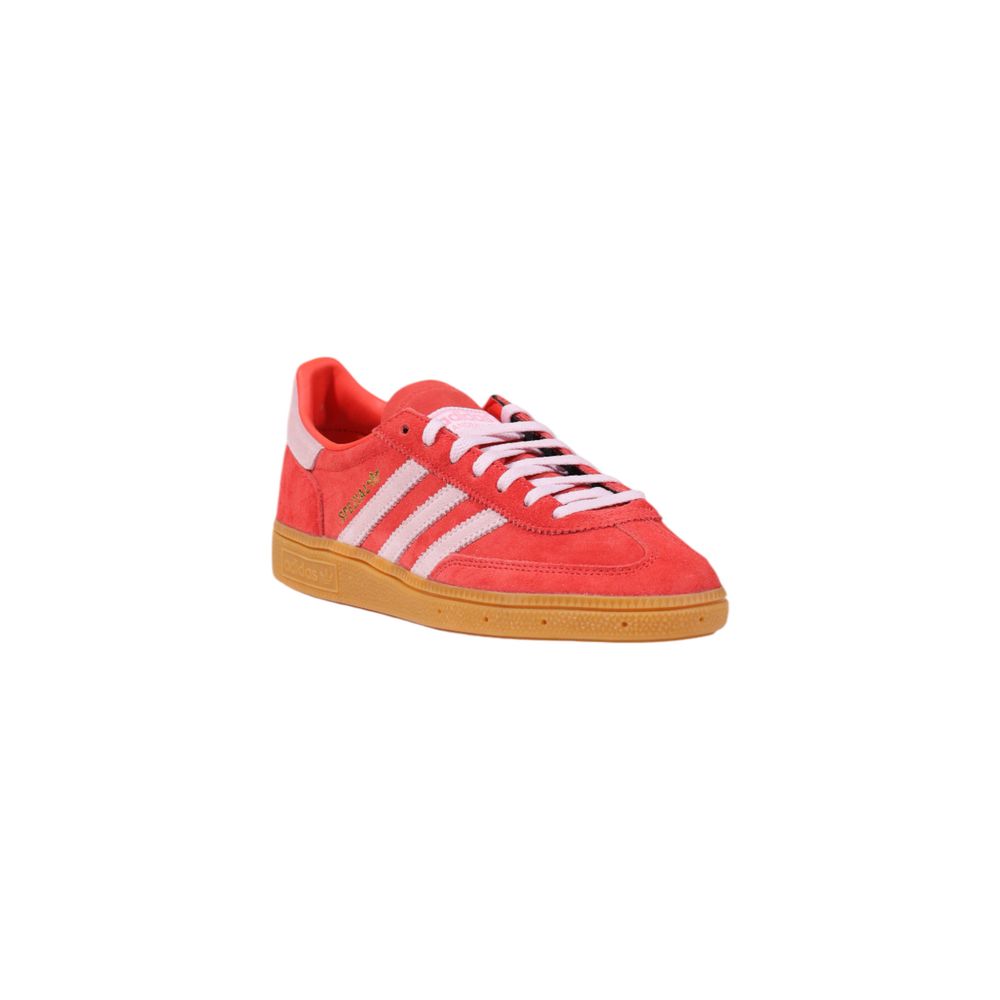 Orange Suede Leather Low Top Sneakers - TIZZIL