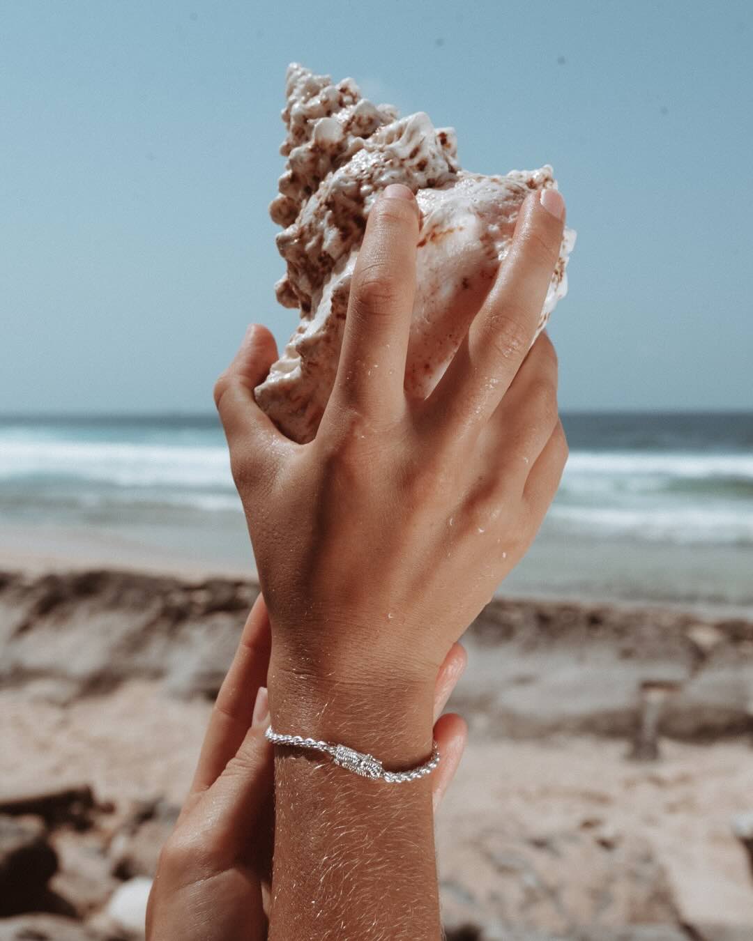 Otak Bracelet - Silver - TIZZIL