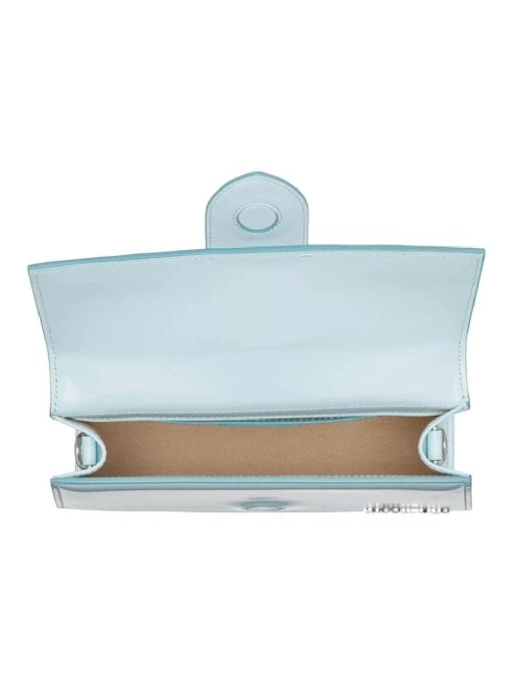 Pale blue Leather Le Grand Bambino Handbag - TIZZIL