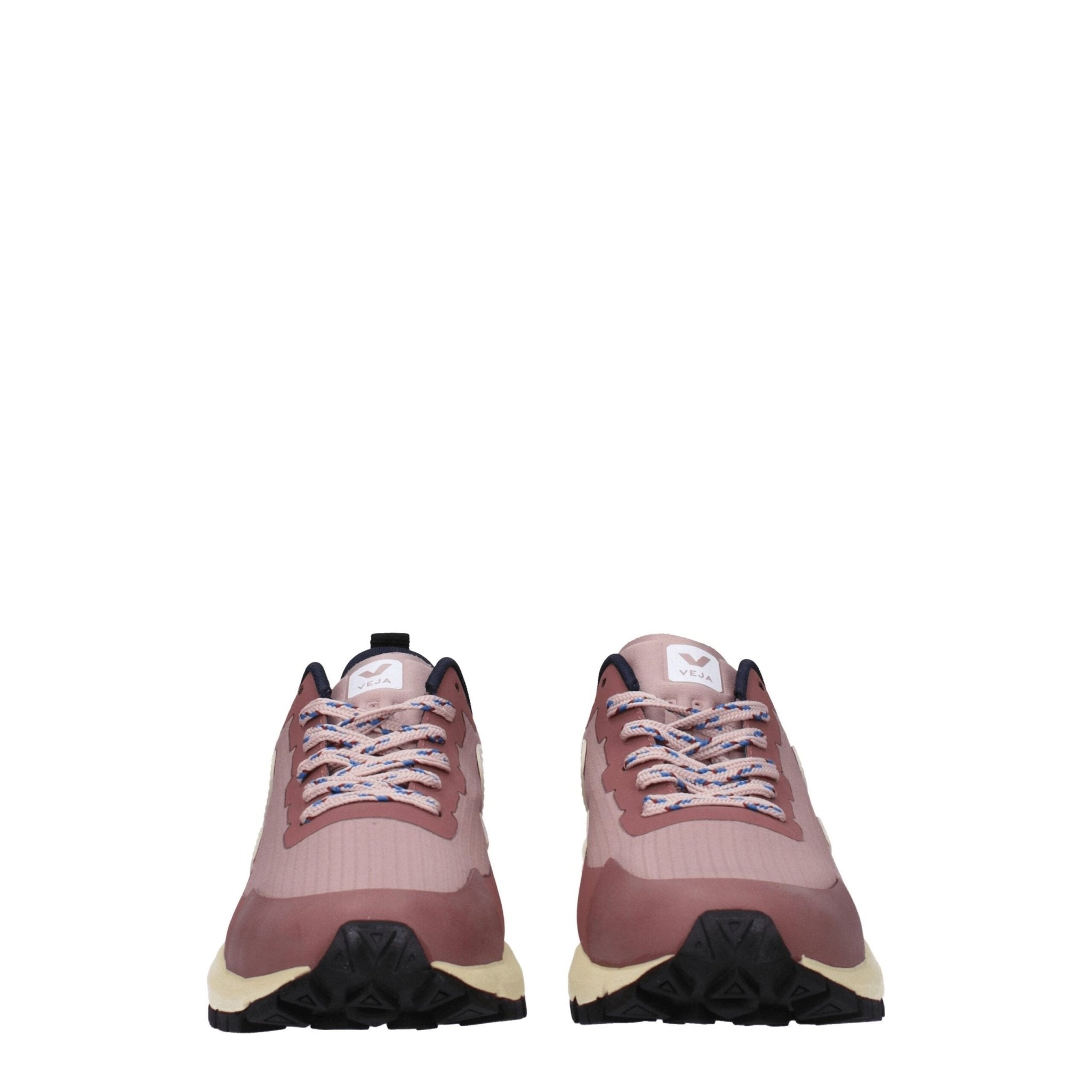 Pink Fabric Athletic Sneakers - TIZZIL