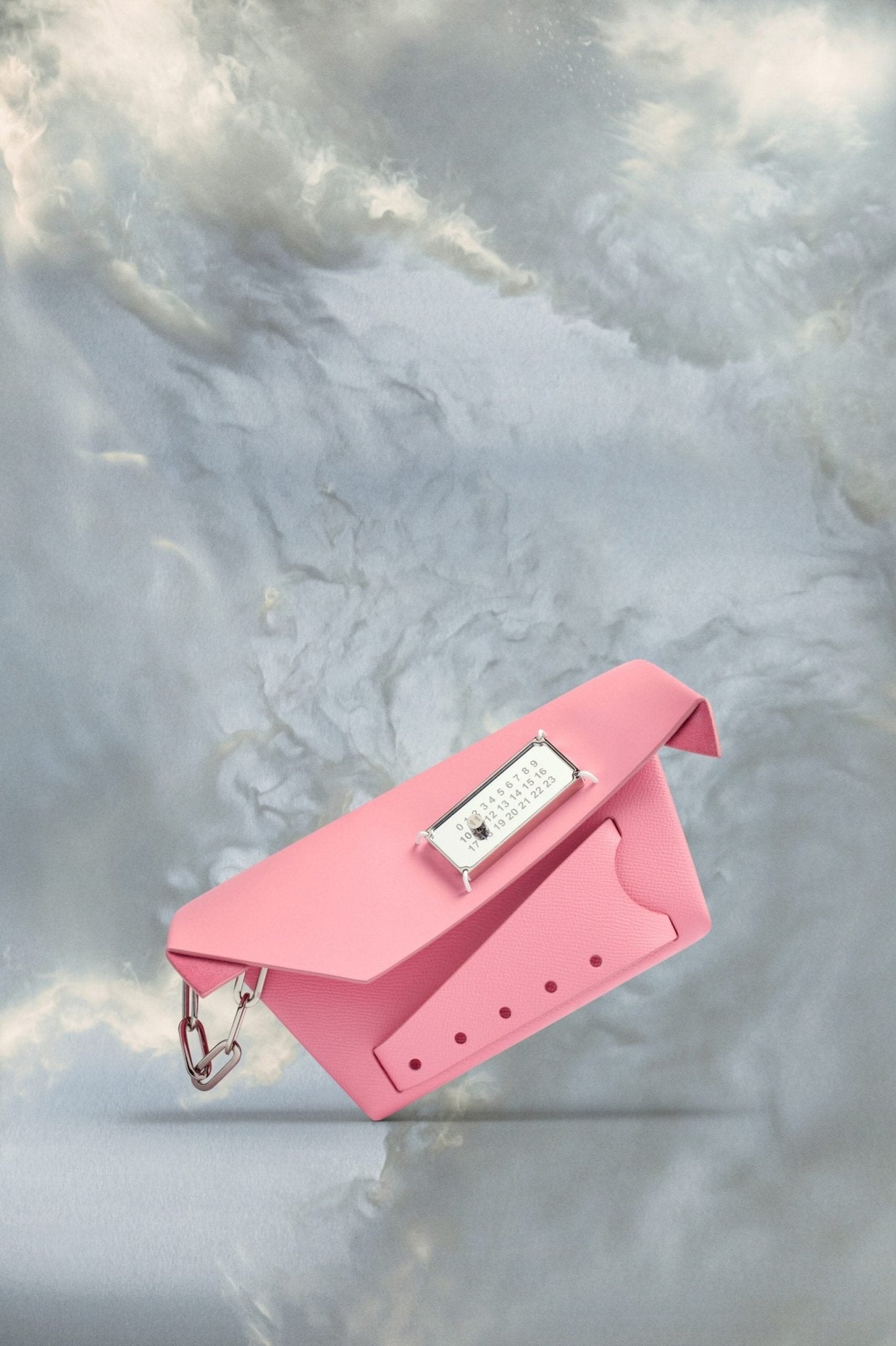 Pink Fibres Clutch Bag - TIZZIL