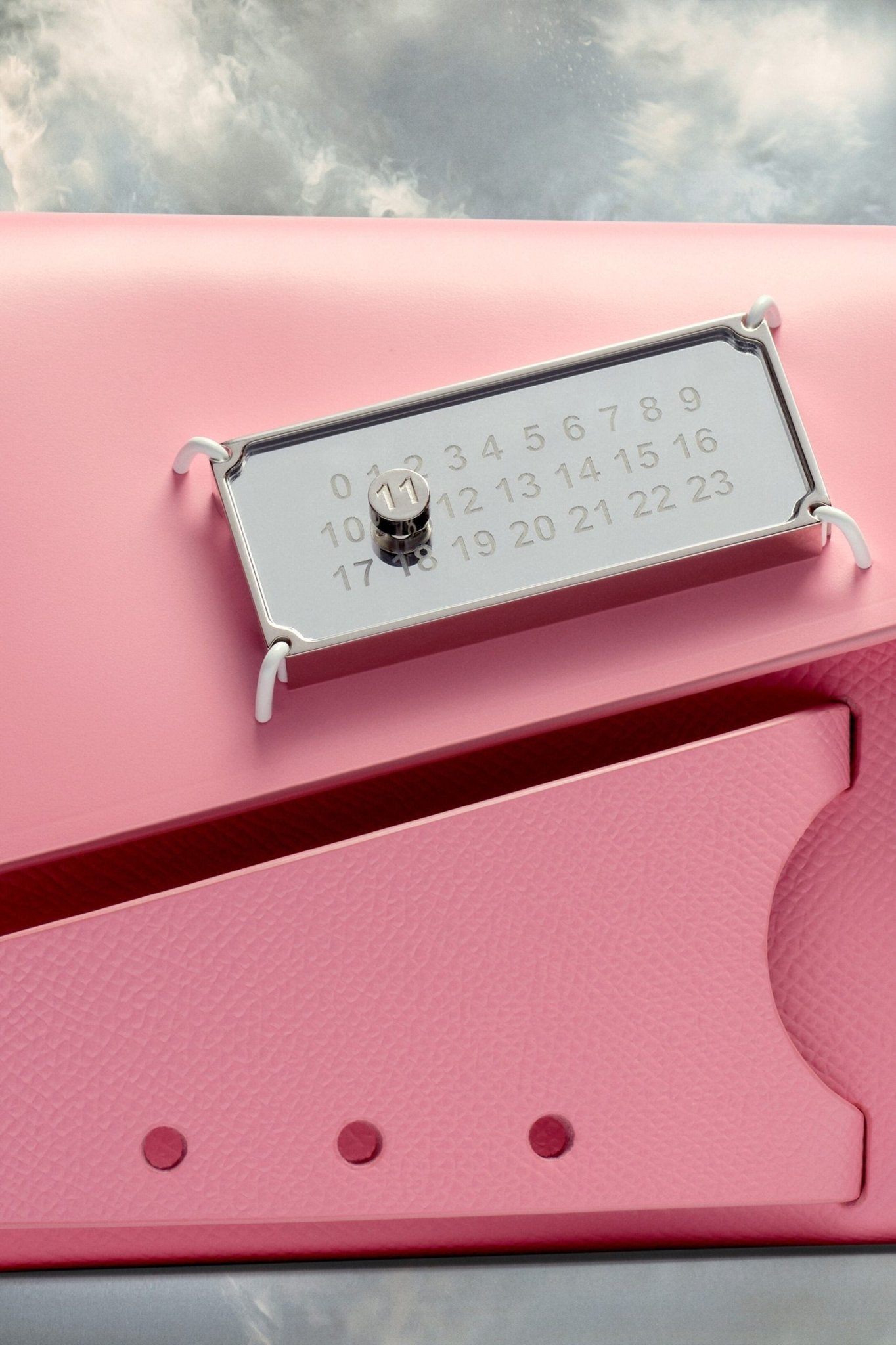 Pink Fibres Clutch Bag - TIZZIL