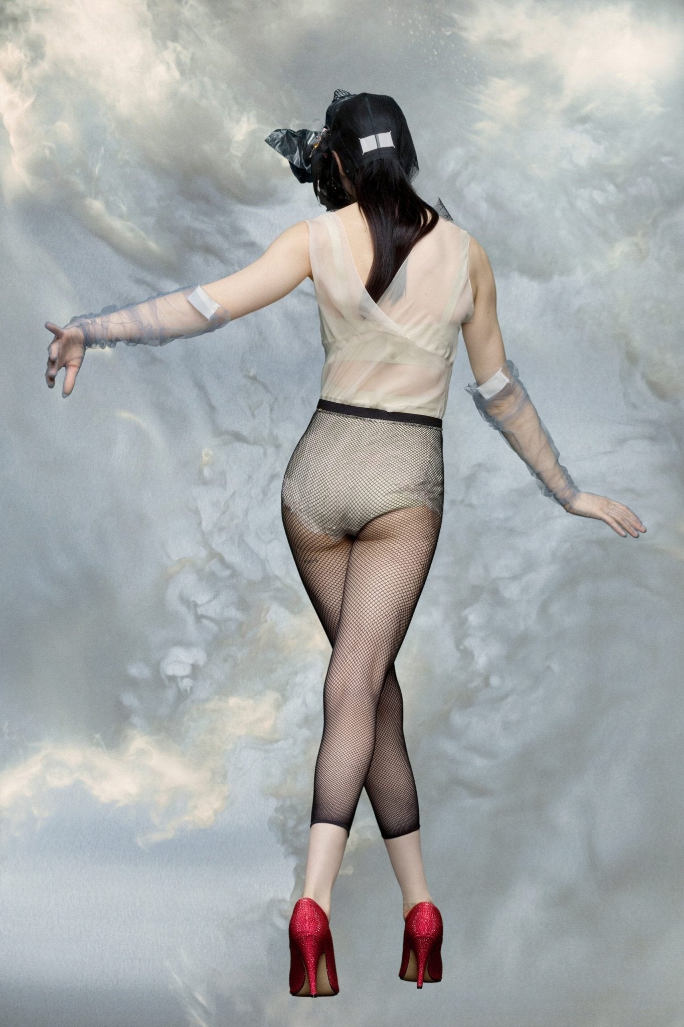 Pink Fibres Short Dress - TIZZIL