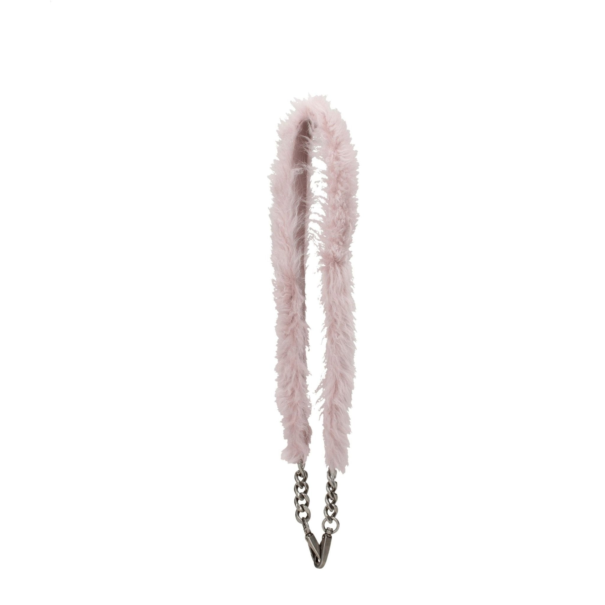 Pink Fur Shoulder Bag - TIZZIL