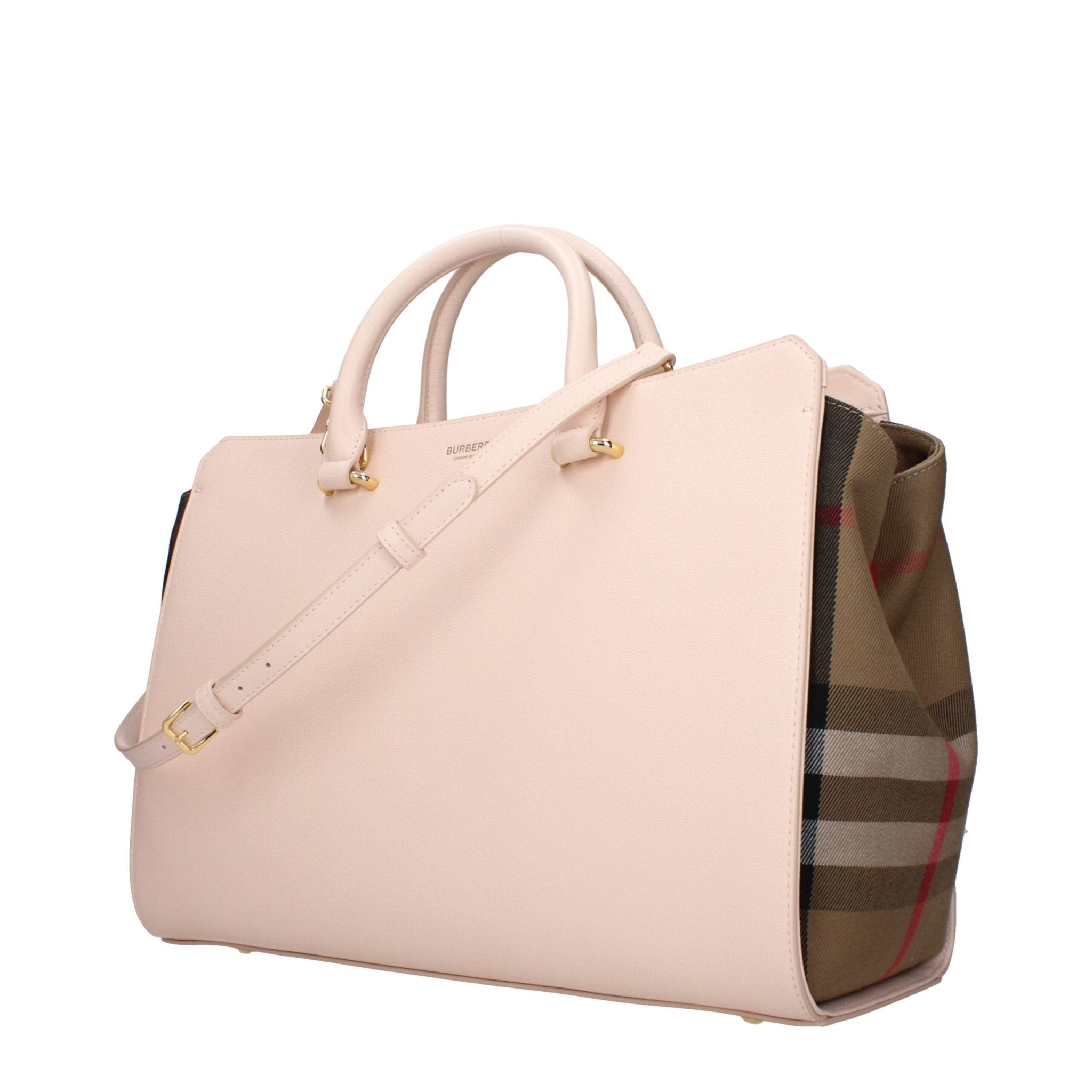 Pink Leather Handbag - TIZZIL