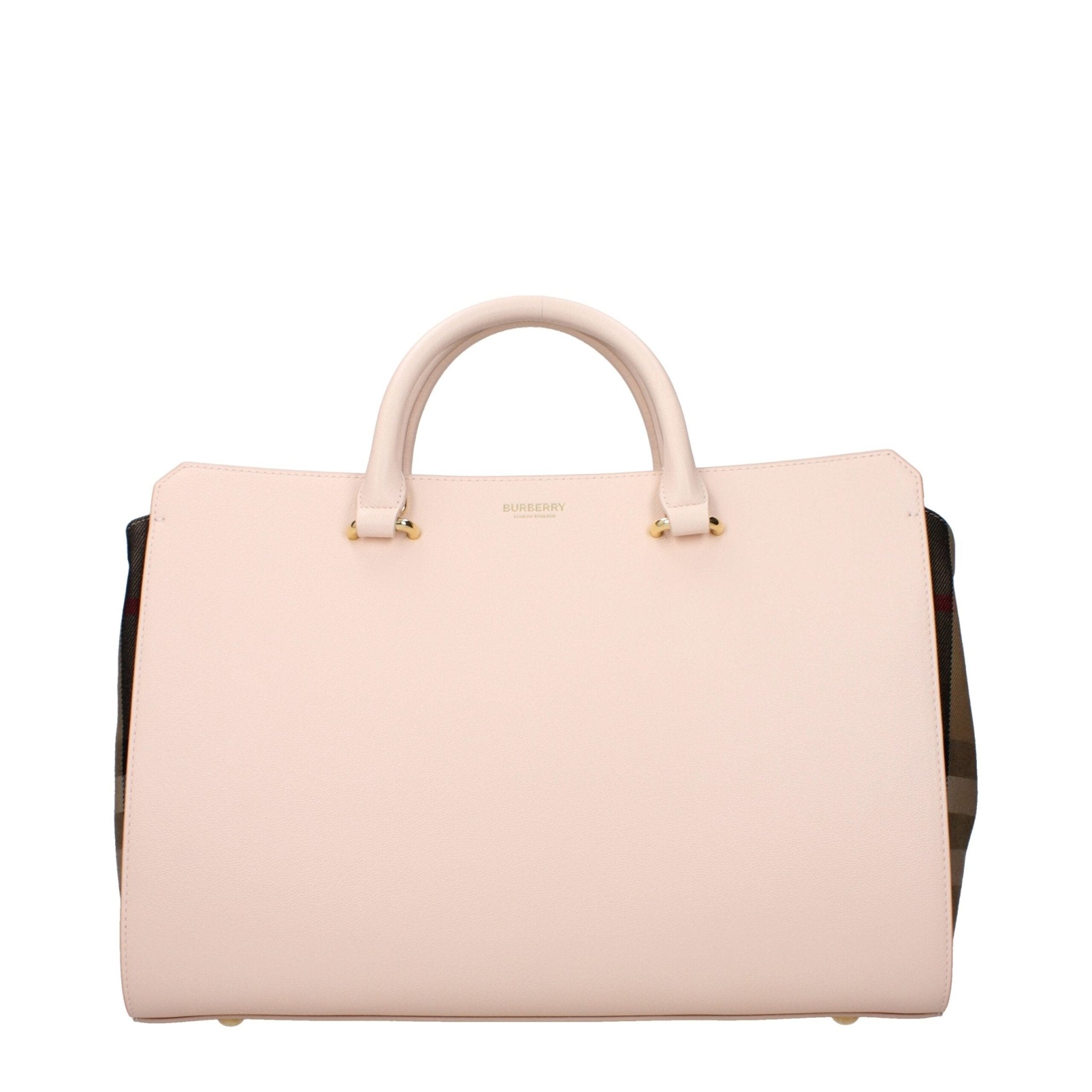 Pink Leather Handbag - TIZZIL