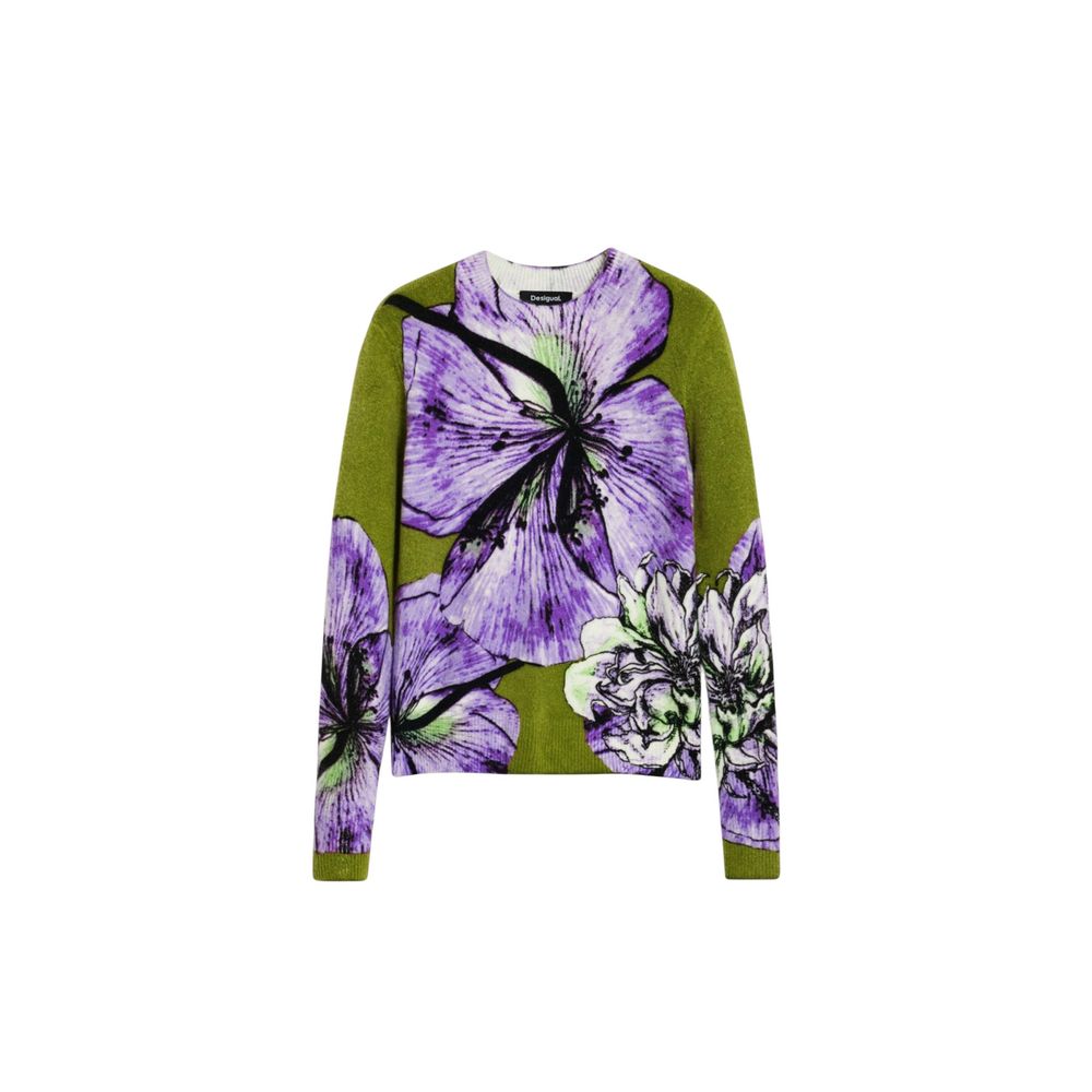 Purple Marabou Sweatshirt - TIZZIL