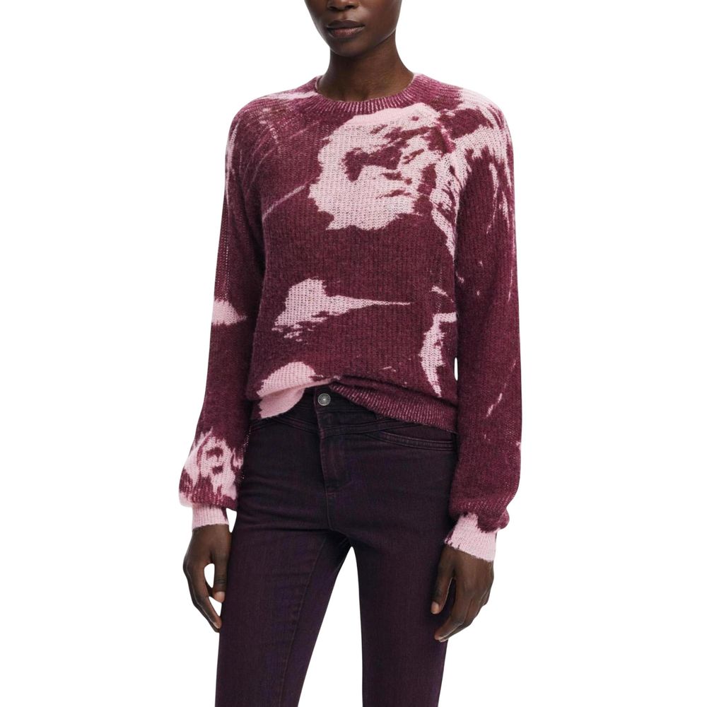 Purple Polyamide Sweatshirt - TIZZIL