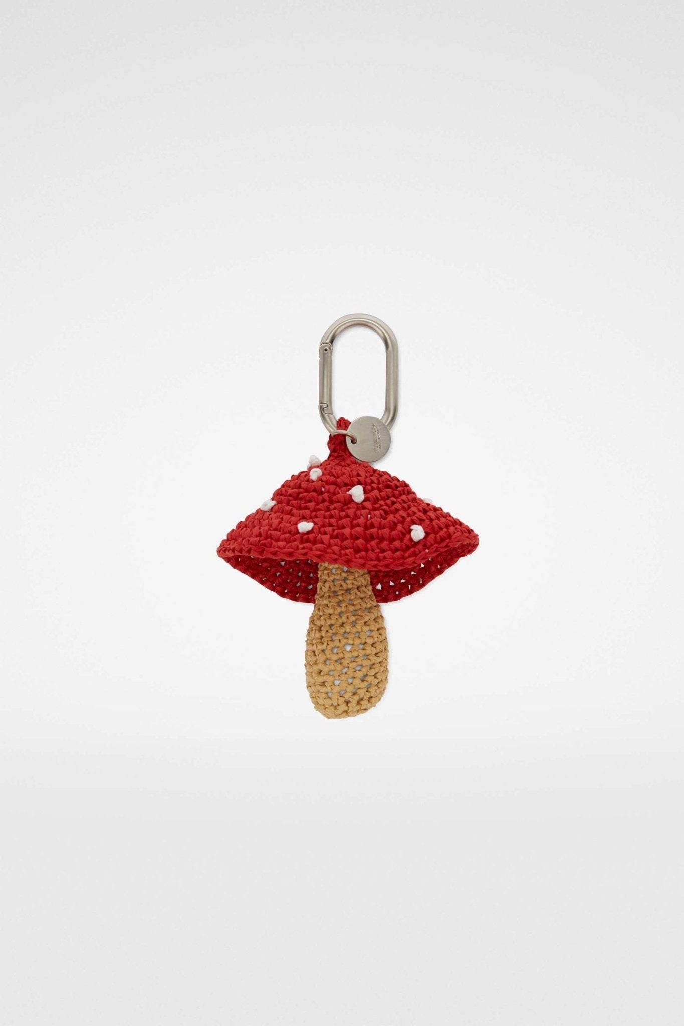 Red Fibres Keychain - TIZZIL