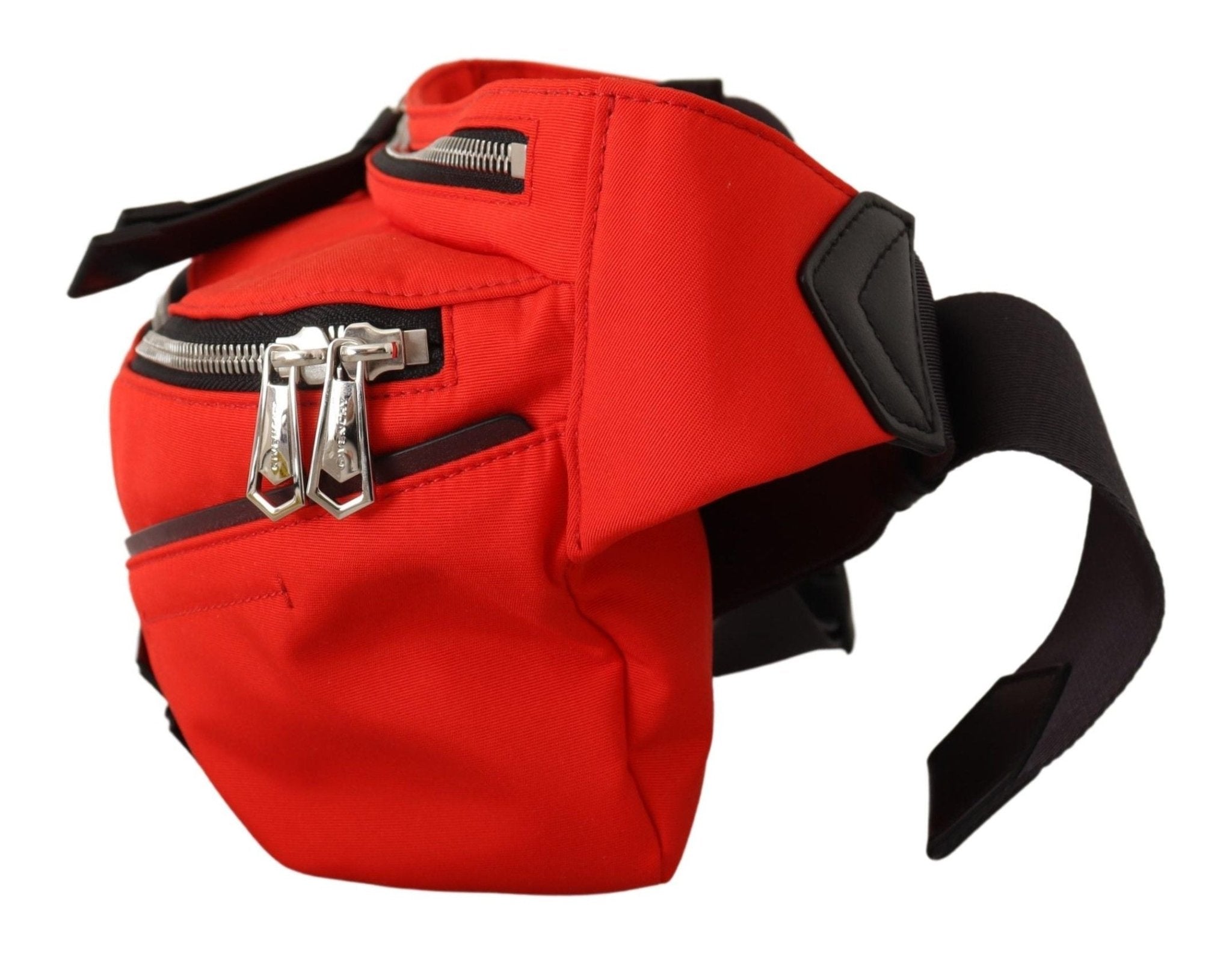 Red Polyamide Downtown Large Bum Belt Bag - TIZZIL