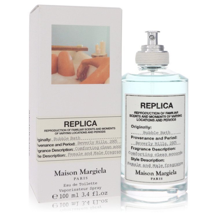 Replica Bubble Bath Eau De Toilette Spray (Unisex) By Maison Margiela - Size: 30 ml Eau De Toilette Spray - TIZZIL