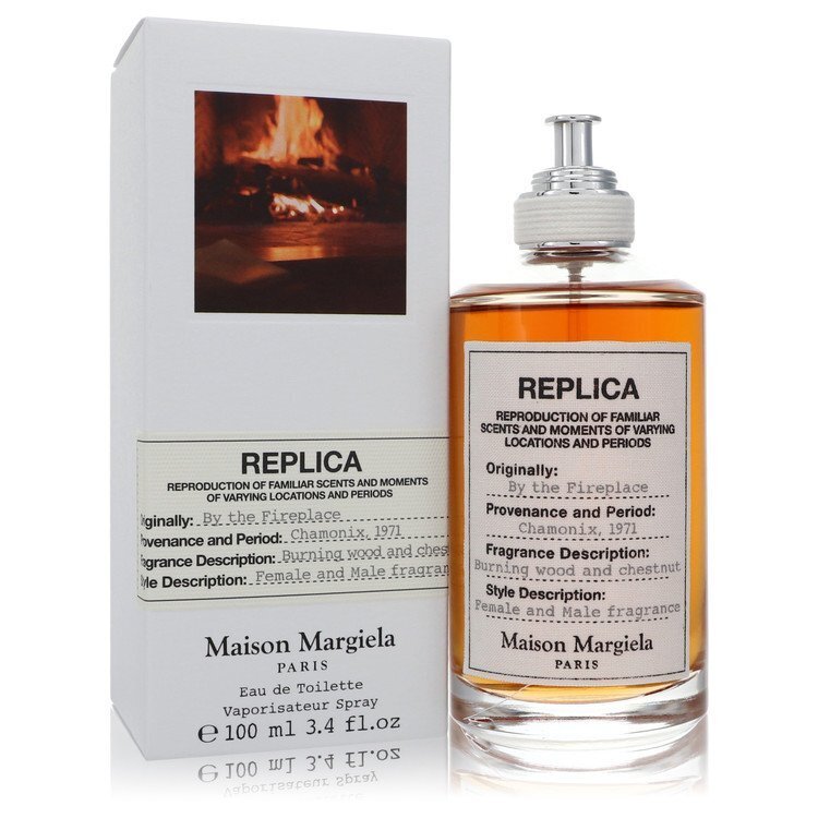Replica By The Fireplace Eau De Toilette Spray (Unisex) By Maison Margiela - Size: 100 ml Eau De Toilette Spray - TIZZIL