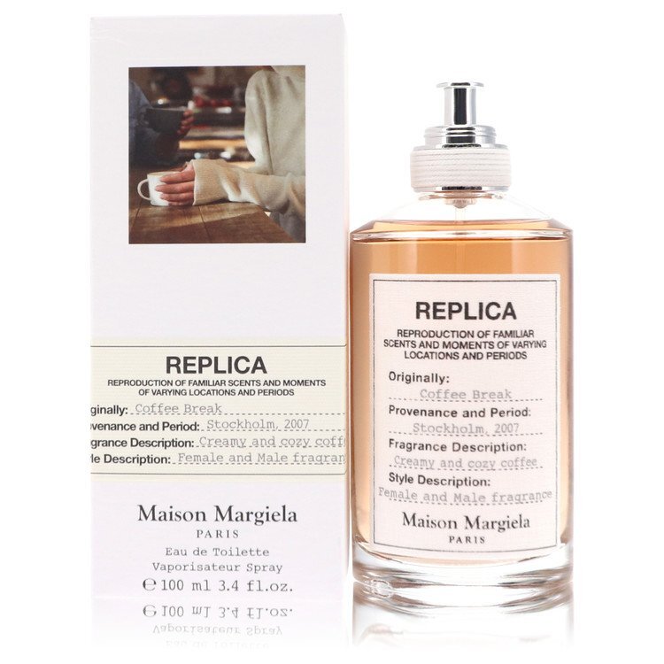 Replica Coffee Break Eau De Toilette Spray (Unisex) By Maison Margiela - Size: 100 ml Eau De Toilette Spray - TIZZIL