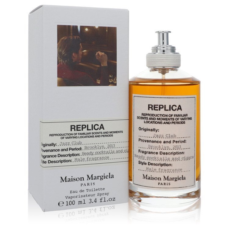 Replica Jazz Club Eau De Toilette Spray (Unisex) By Maison Margiela - Size: 100 ml Eau De Toilette Spray - TIZZIL