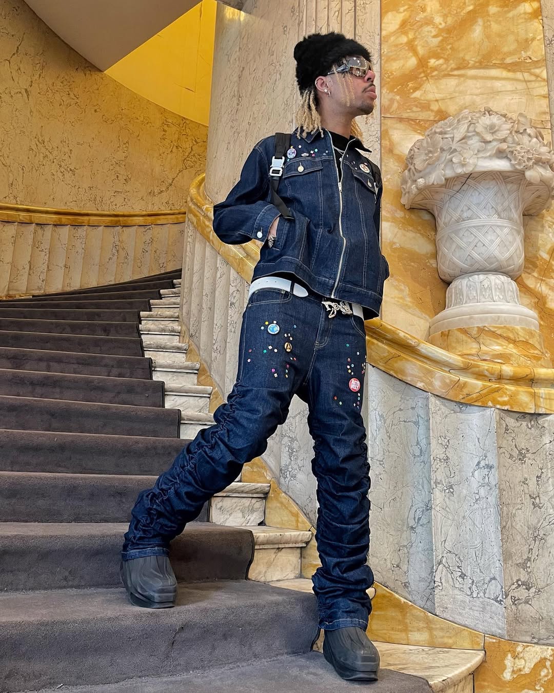 RIOT DENIM PANTS - TIZZIL