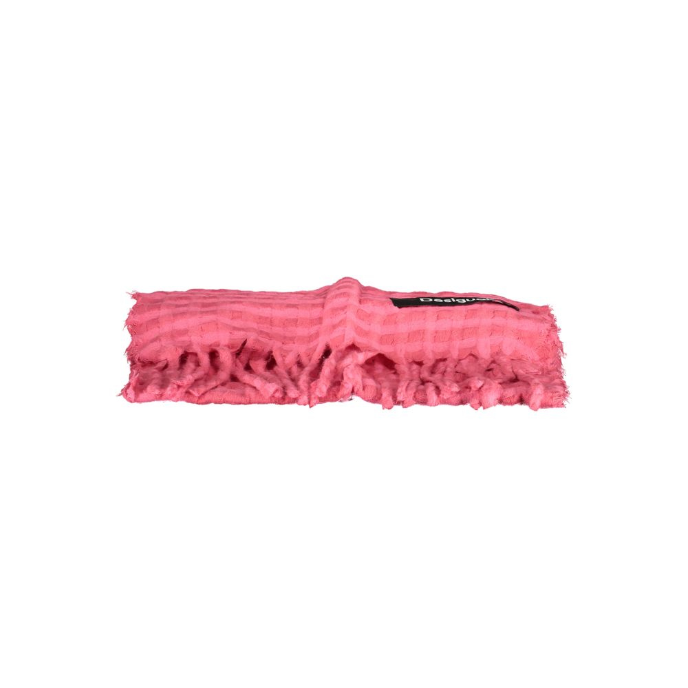 Rosa Poliammide Women Scarf - TIZZIL