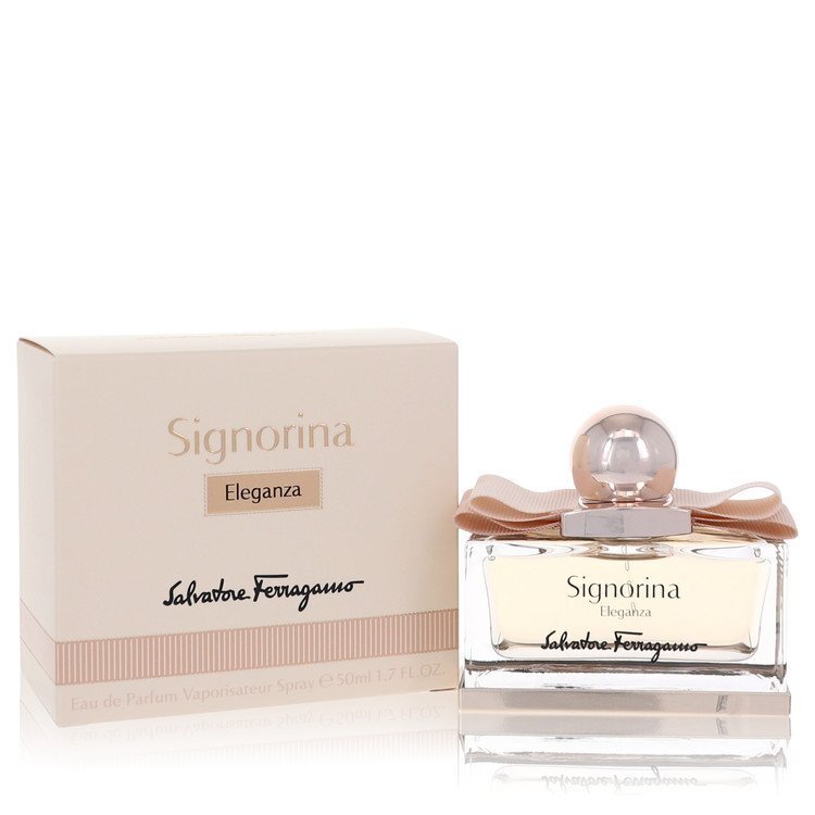 Signorina Eleganza Eau De Parfum Spray By Salvatore Ferragamo - Size: 50 ml Eau De Parfum Spray - TIZZIL