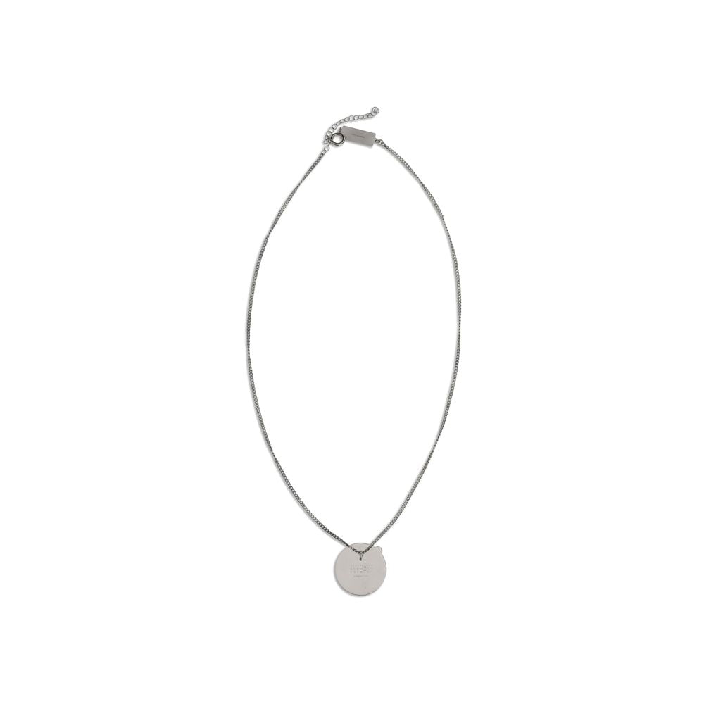 Silver Brass Necklace - TIZZIL
