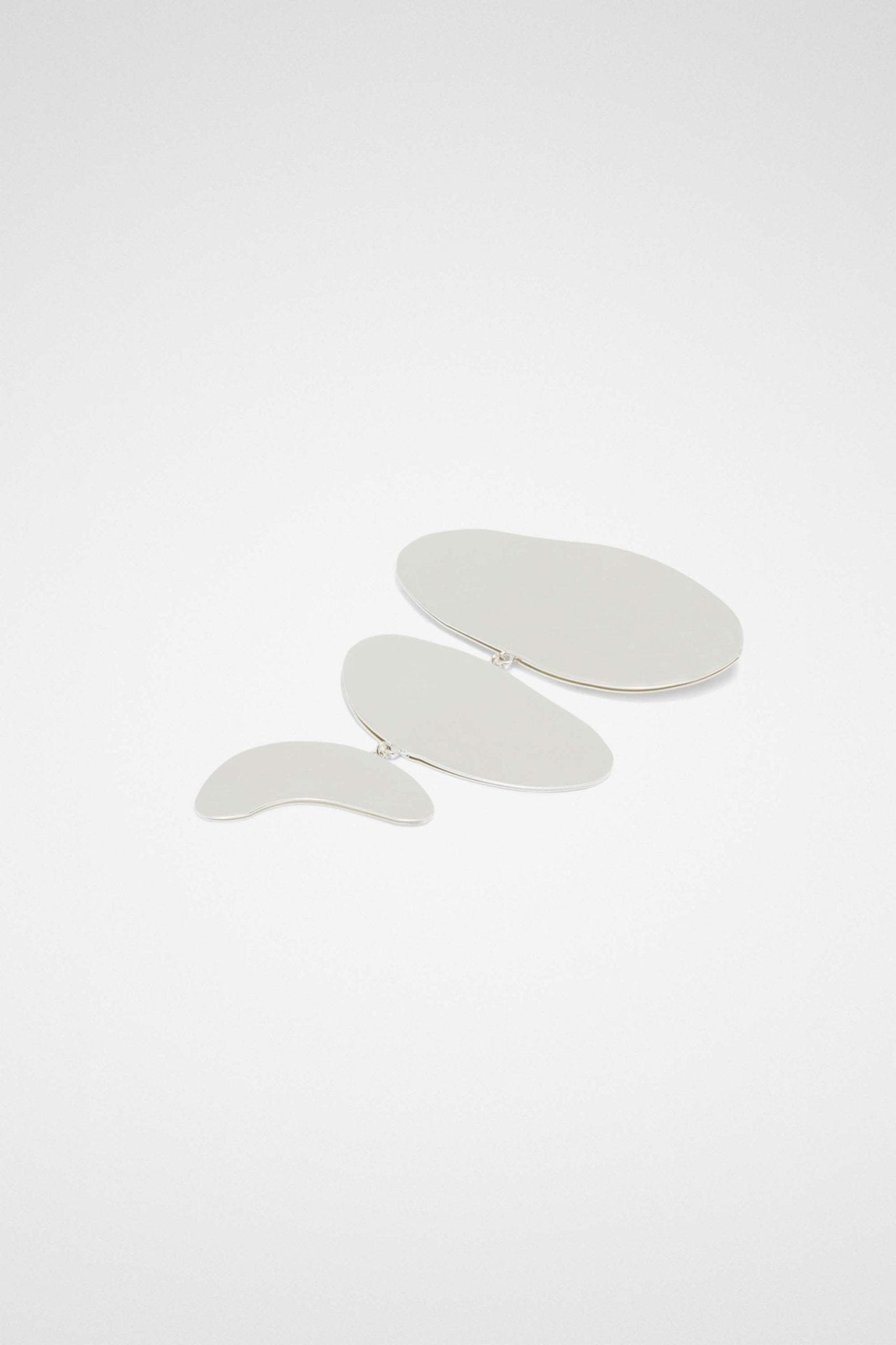 Silver Fibres Broch - TIZZIL