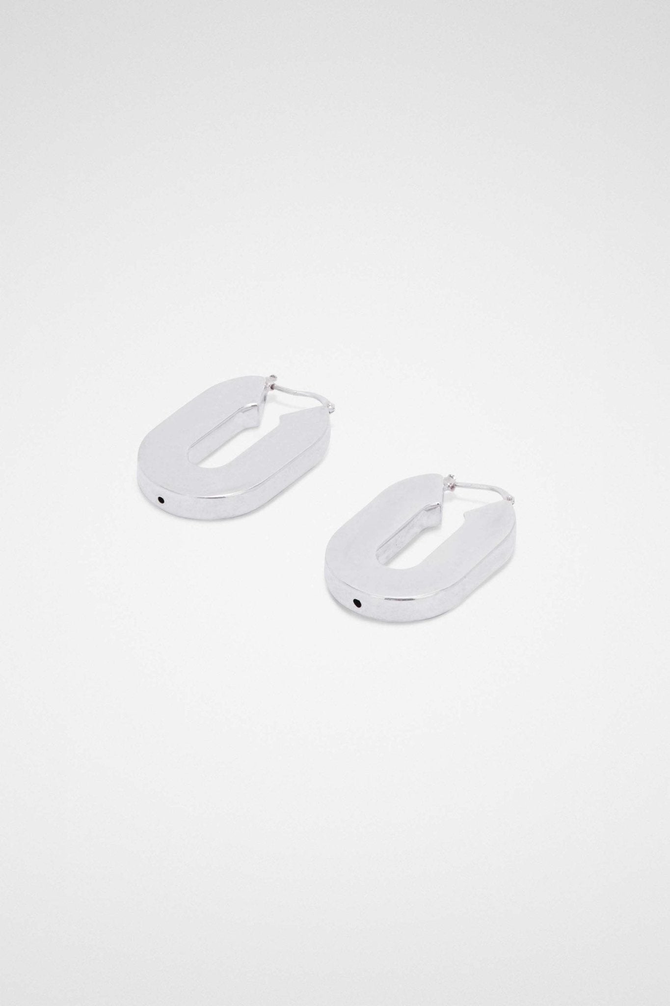 Silver Fibres Earrings - TIZZIL