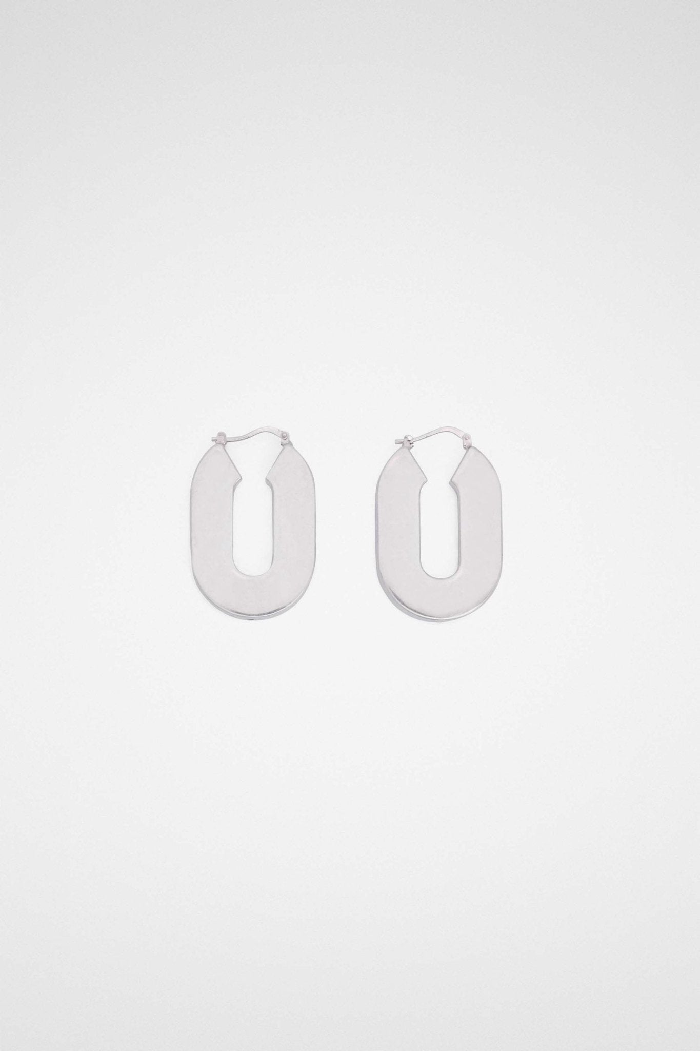 Silver Fibres Earrings - TIZZIL