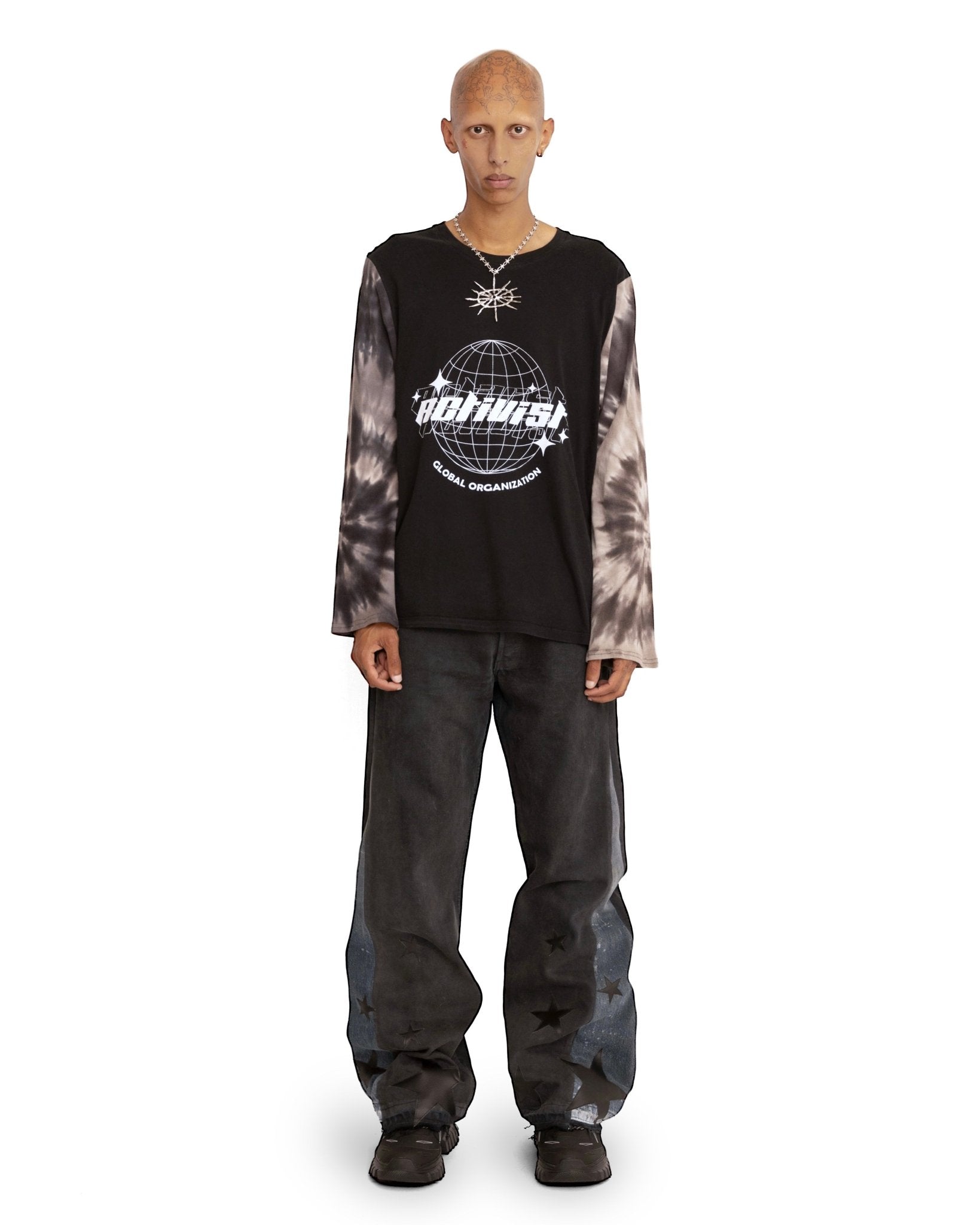 Star Denim Pants - TIZZIL