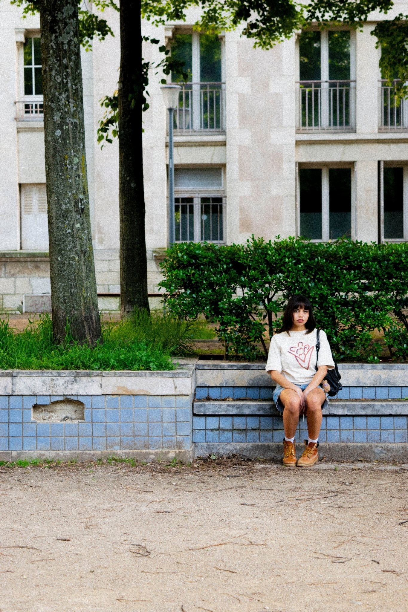 T-shirt crop Carton - TIZZIL